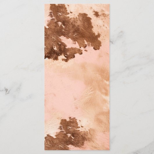 ウェスタン結婚ズ赤面ピンクコウィデ結婚ズ メニュー (裏面)