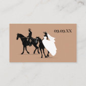 ウェスタン結婚ズ エンクロージャーカード (裏面)