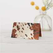 ウェスタン結婚ズ プレイスカード (裏面)