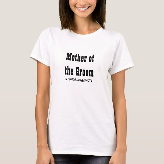 ウェスタン結婚ズ | 新郎の母 Tシャツ (正面)