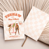 ウェスタン誕生日パーティー 合同パーティー 招待状