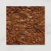 ウェスタン馬好きブルーデニ結婚ムの詳細 エンクロージャーカード (裏面)