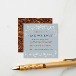 ウェスタン馬好きブルーデニ結婚ムの詳細 エンクロージャーカード