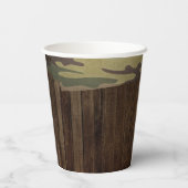 ウェスタン鹿 ハント終了 ウェディング 紙コップ (裏面)