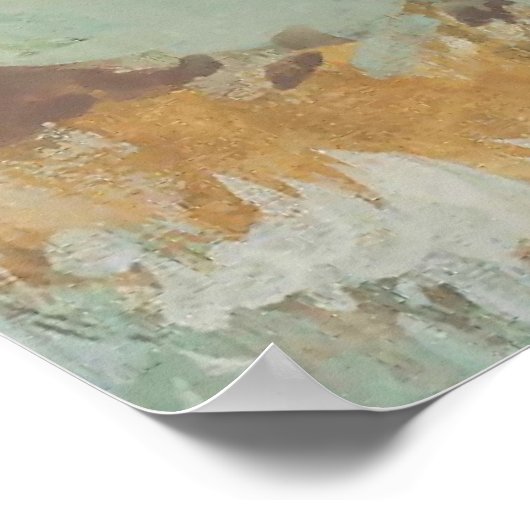 ウェスタン・アート騎乗ライダー ポスター (角)