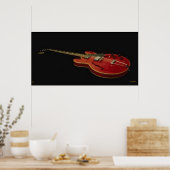 ウェスタン・ギター・ポスター ポスター (キッチン)