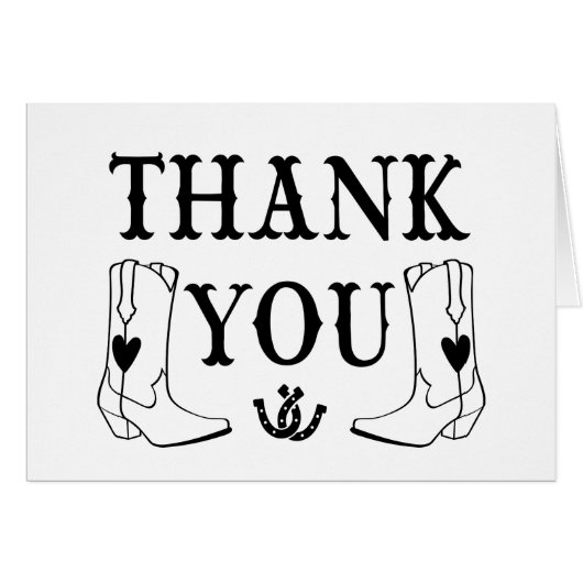 ウェスタン·サンキュー·カウボーイ·ブーツ·カントリー·ウェディング (正面横)