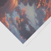 ウェスタン・トレイン・サンセット・ショーダウン・デコパージュ 薄葉紙 (詳細)