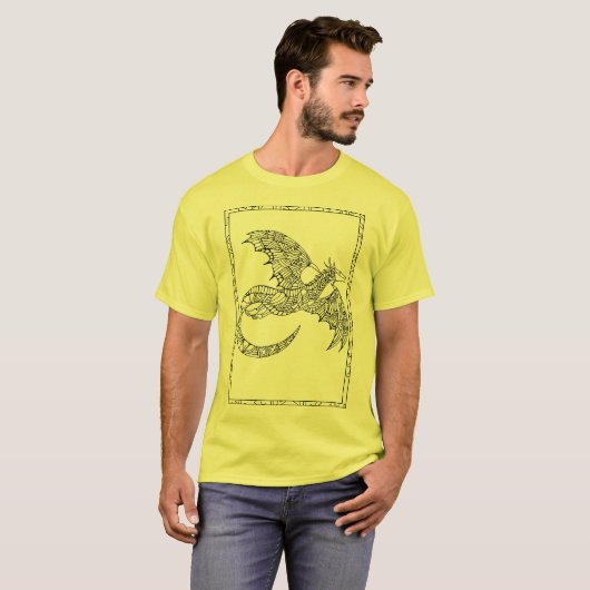 ウェスタン・ドラゴンTシャツ Tシャツ (正面フル)