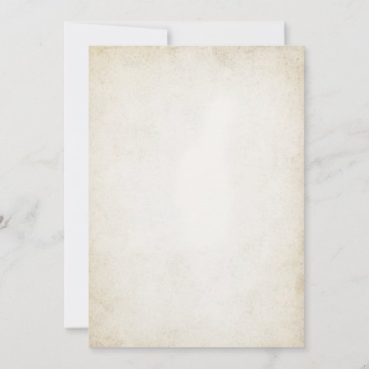 ウェスタン・ハウザ・ウェストは1歳の誕生日パーティー 招待状 (裏面)