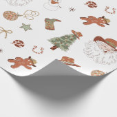 ウェスタン ハウディー クリスマス カウボーイ サンタ ラッピングペーパー (角)