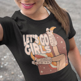 ウェスタン ブライズ トゥ ビー レッツ ゴー ガールズ パーティー Tシャツ
