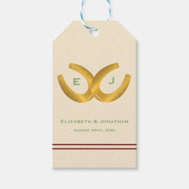 ウェスタン・ホース結婚シューズ ギフトタグ