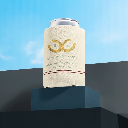 ウェスタン・ホース結婚シューズ 缶クーラー