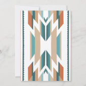 ウェスタン/ボヘミア ウェディング招待状 招待状 (裏面)