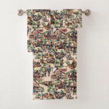 ウェスタン・ランチまたはカントリー・ファーム・シーン