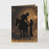 ウェスタン・ロマンス カード (正面)