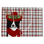 ウェスタープライドとコリ縁どードッグ恋人ホリデー ラージペーパーバッグ (裏面)