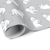 ウェスティよくはしゃぐーズラッピング紙 ラッピングペーパー (ロールコーナー)