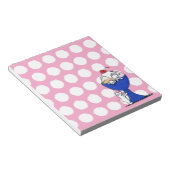 ウェスティアイスクリームドッグパーティー ノートパッド (アングル)