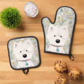 ウェスティインプレッションOven Mitt & Holders Set 鍋つかみ&鍋敷きセット (トップダウン)