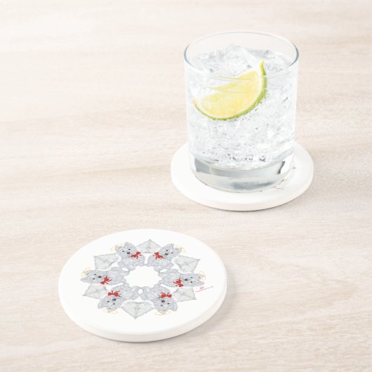 ウェスティエンジェルスノーフレーク コースター (側面)