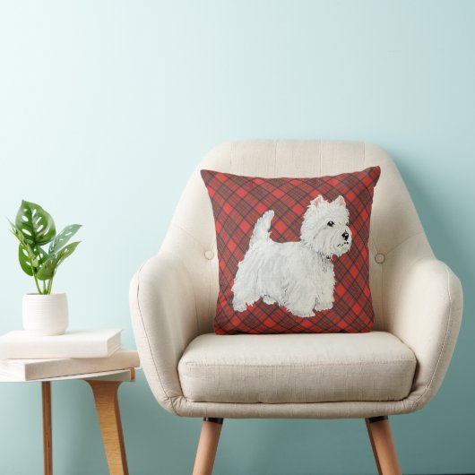 ウェスティオンタータンチェック枕 クッション (椅子)