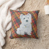 ウェスティオンタータンチェック枕 クッション (ブランケット)