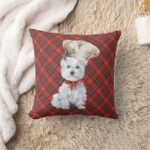 ウェスティオンタータンチェック枕 クッション (ブランケット)
