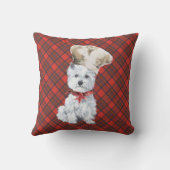 ウェスティオンタータンチェック枕 クッション (裏面)