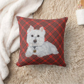 ウェスティオンタータンチェック枕 クッション (ブランケット)