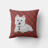 ウェスティオンタータンチェック枕 クッション (裏面)