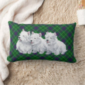 ウェスティオンタータンチェック枕 ランバークッション (ブランケット)