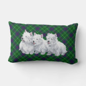 ウェスティオンタータンチェック枕 ランバークッション (裏面)