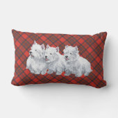 ウェスティオンタータンチェック枕 ランバークッション (裏面)