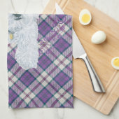 ウェスティオンタータンチェック キッチンタオル (四つ折り)