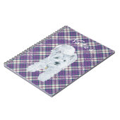 ウェスティオンタータンチェック ノートブック (左側)