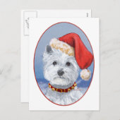 ウェスティサンタスヘルパー シーズンポストカード (正面/裏面)