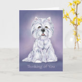 ウェスティシット カード (黄色い花)