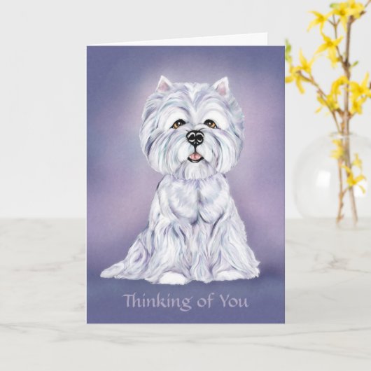 ウェスティシット カード (黄色い花)