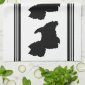 ウェスティシルエット キッチンタオル (折り畳み)