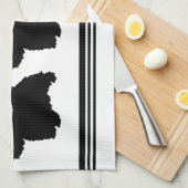 ウェスティシルエット キッチンタオル (四つ折り)