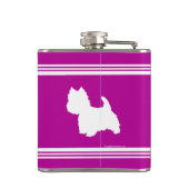 ウェスティシルエット フラスク (裏面)