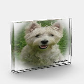 ウェスティテリア犬 フォトブロック (左)