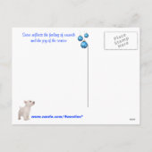 ウェスティリットイットスノーホリデーグリーティング シーズンポストカード (裏面)