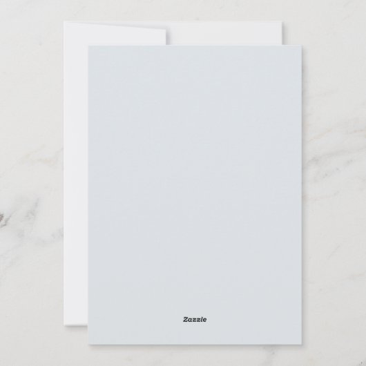 ウェスティーと星空の夜 – メリークリスマス シーズンカード (裏面)