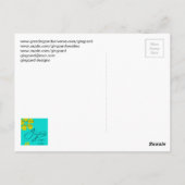 ウェスティーの計算、それはあなたの誕生日、はがき ポストカード (裏面)