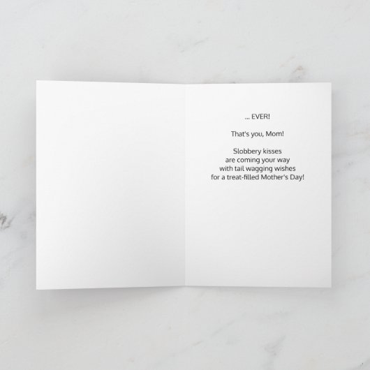 ウェスティーもっとも偉大ドグ・フマママママママママザーズ・デイ シーズンカード (内部)