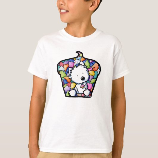 ウェスティーカップケーキ Tシャツ (正面)