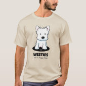 ウェスティーキニアートTシャツ Tシャツ (正面)